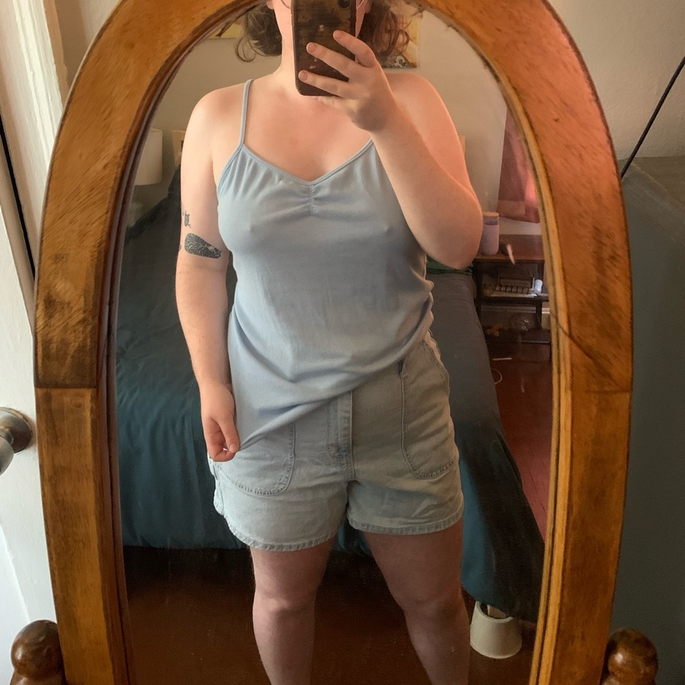 Baby Blue Tank Top